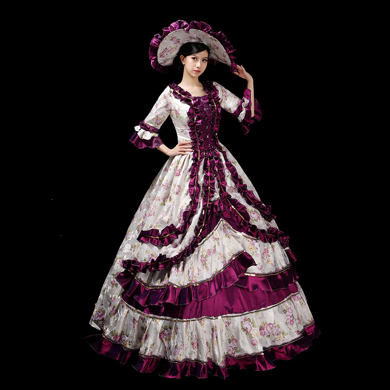 Marie Antoinette Renaissance Dress Ball Gown for sale
